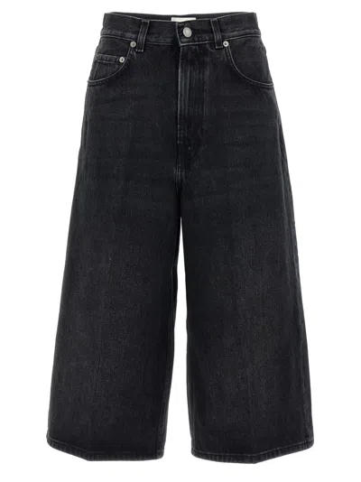 Haikure Belle Mid Black' Bermuda Shorts In Black