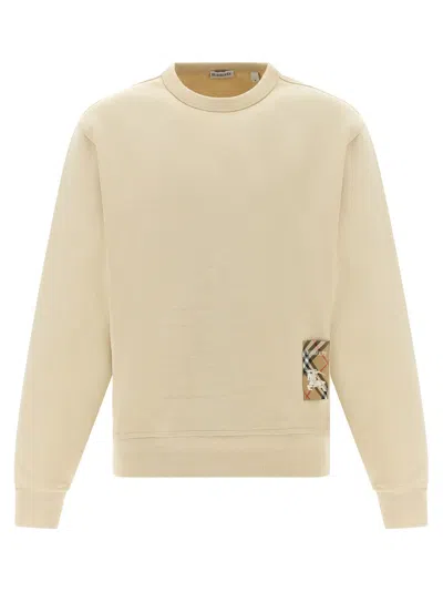 Burberry Beige Logo Sweatshirt