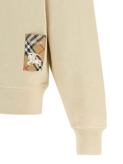 Burberry Beige Logo Sweatshirt