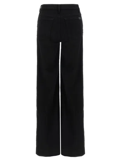 7 For All Mankind Modern Dojo Jeans Black In Black
