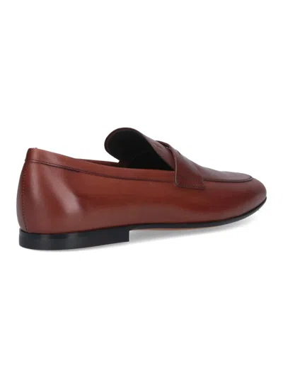 Tod's Pointed Toe Slip-on Shoes With Cut-out Detail