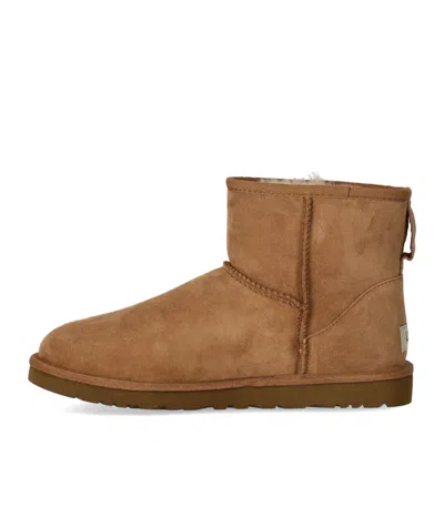 Ugg Classic Mini Chestnut Ankle Boot In Brown