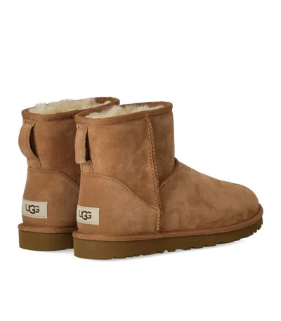 Ugg Classic Mini Chestnut Ankle Boot In Brown