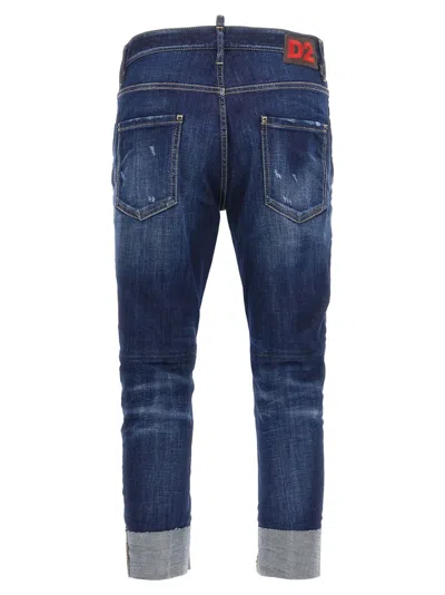 Dsquared2 Vaqueros Rectos - Azul In Blue