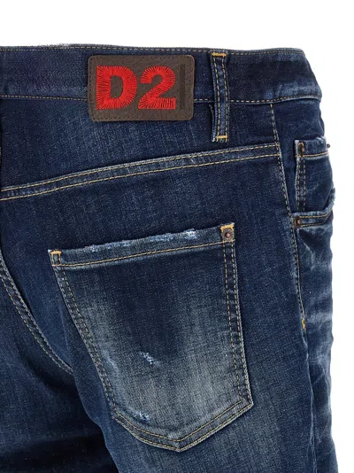 Dsquared2 Vaqueros Rectos - Azul In Blue