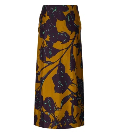 Essentiel Antwerp Glavia Bronze Skirt In Multi