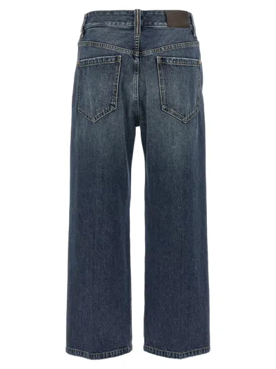 Brunello Cucinelli Contemporary Square Jeans Blue