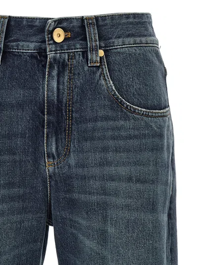 Brunello Cucinelli Contemporary Square Jeans Blue