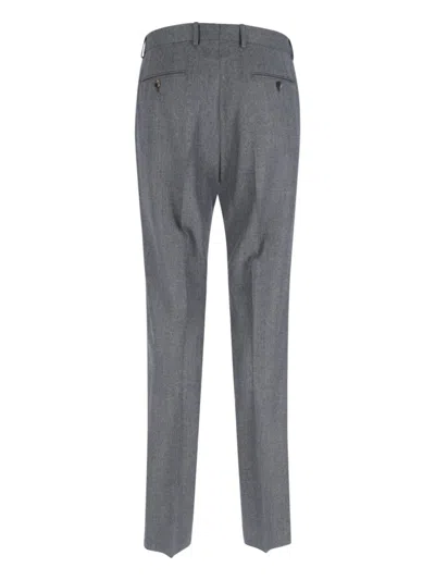 Caruso Tailored Grey Suit With Two-button Blazer In Gray