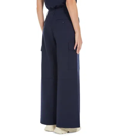 Max Mara Hidalgo Blue Cargo Pants
