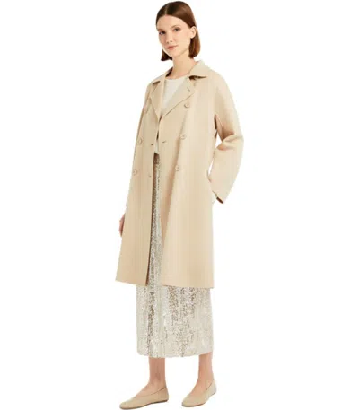 Max Mara Avenue Sabbia Belted Coat