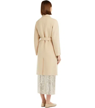 Max Mara Avenue Sabbia Belted Coat