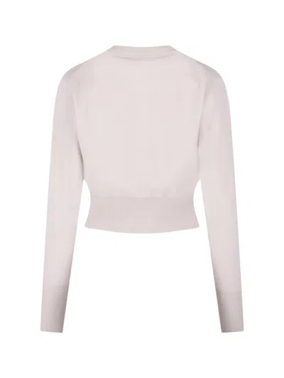 Vivienne Westwood "bea" Cropped Cardigan Cream