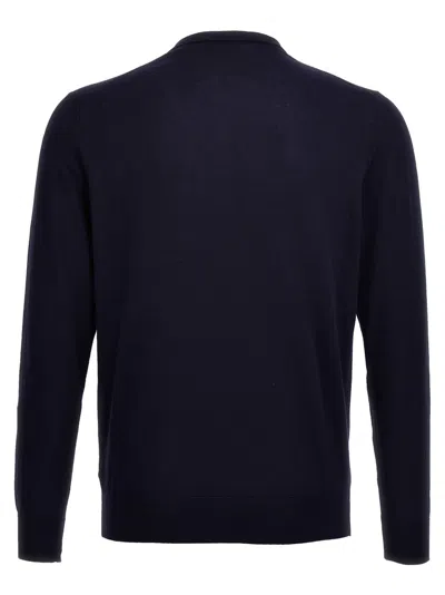 Ballantyne Regular Neck Pullover In Blue