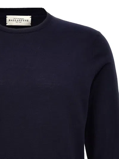 Ballantyne Regular Neck Pullover In Blue