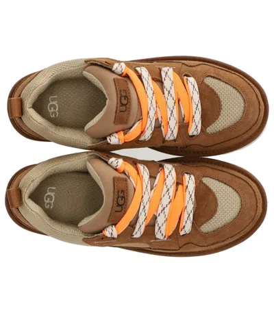 Ugg Lo Lowmel Chestnut Bright Melon Sneaker In Brown