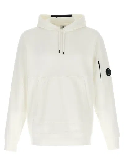 C.p. Company C. P. Company 'diagonal Raised' Hoodie In White