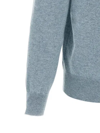Brunello Cucinelli Cashmere Sweater In Blue