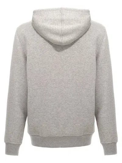 Brunello Cucinelli Hoodie Cotton Drawstring In Gray
