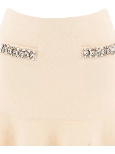 Self-portrait Skirts In Neutral