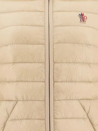 Moncler Karura 2-in-1 Hooded Short Down Jacket In Neutral