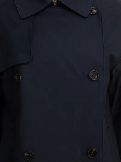 Max Mara The Cube Coats In Blue