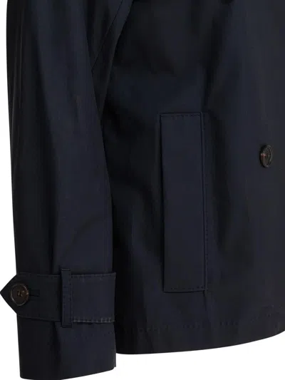 Max Mara The Cube Coats In Blue