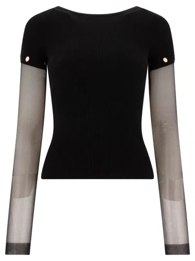 Sportmax T-shirts In Black