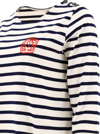 Ines De La Fressange Paris Woman T-shirt Midnight Blue Size Xs Cotton