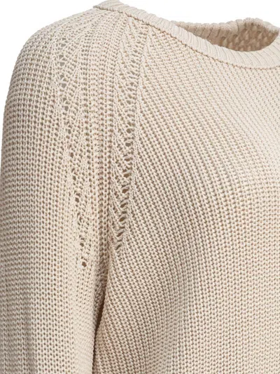 Rakkì Cotton-knit Raglan-sleeve Sweater