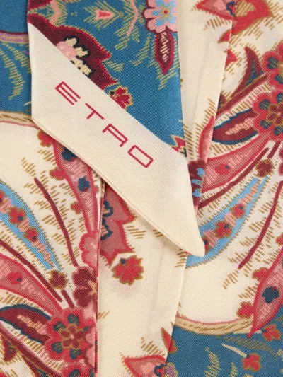 Etro Paisley-print Scarf In Multi