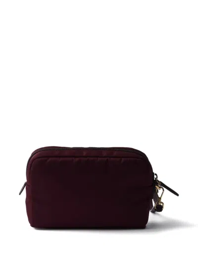 Prada Triangle-logo Makeup Bag