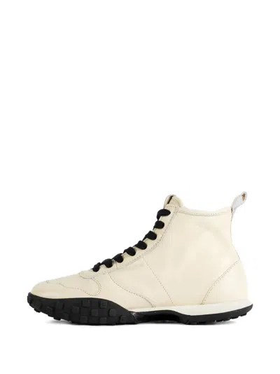 Jil Sander Moon High-top Leather Sneakers In Multi
