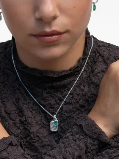 Dower & Hall Humbug Necklace In Metallic