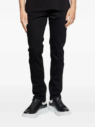 Versace Jeans Couture Men's Cotton Stretch Jeans In Black