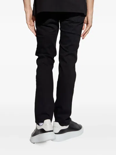 Versace Jeans Couture Men's Cotton Stretch Jeans In Black