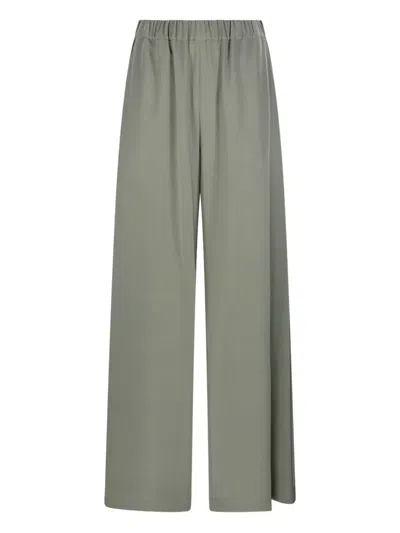 Max Mara Elasticated-waist Trousers In Green