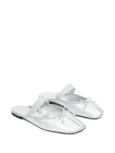3.1 Phillip Lim Bow-detail Elasticated-strap Mules