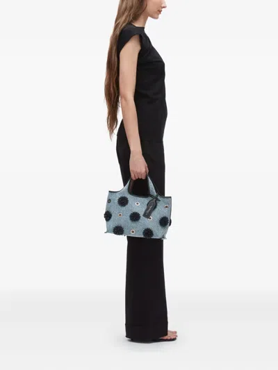 3.1 Phillip Lim Flower-embellished Eyelet Tote Bag
