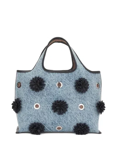 3.1 Phillip Lim Flower-embellished Eyelet Tote Bag