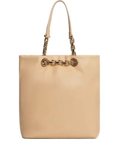 Fabiana Filippi Chain-trimmed Leather Tote Bag