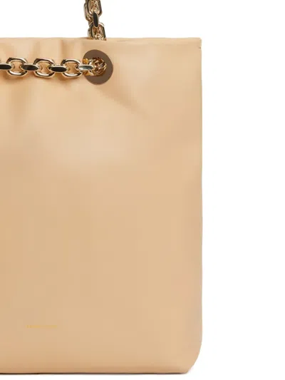 Fabiana Filippi Chain-trimmed Leather Tote Bag