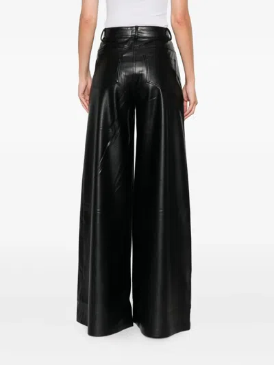 Norma Kamali Wide-leg Trousers In Black