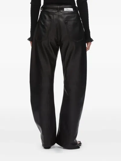 3.1 Phillip Lim Zip-detail Leather Trousers