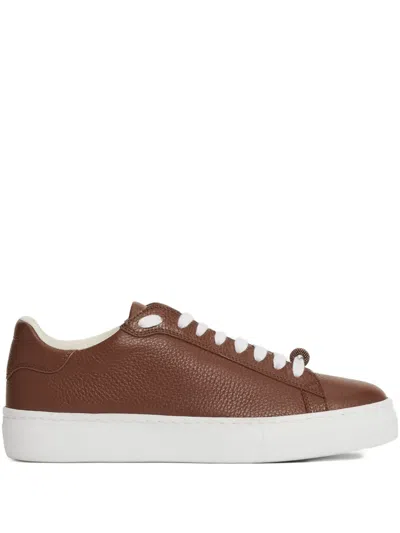 Fabiana Filippi Loop Charm-detail Lace-up Sneakers