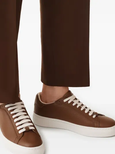 Fabiana Filippi Loop Charm-detail Lace-up Sneakers