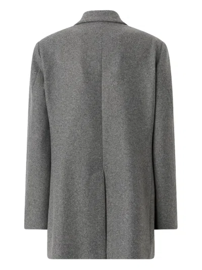 Pinko Double-breasted Wool-blend Jacket