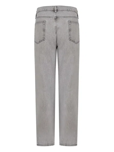 Frame Five-pockets Jeans In Gray