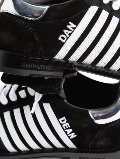 Dsquared2 Boxer Sneakers In Black