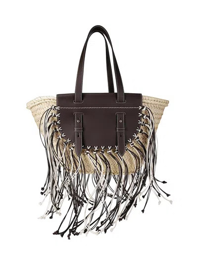 Cuba Lab Tropicana Fringe-details Shoulder Bag